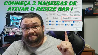 RESIZE BAR ! MELHORA OU PIORA SEU GAME ?