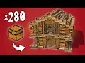 Minecraft Build a Storage House Tutorial Step by Step