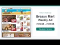 Breaux Mart Weekly Ad 26 - 26 Best Deals