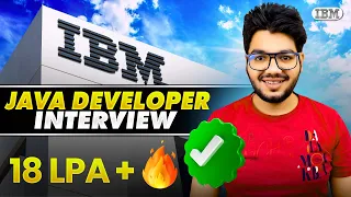 IBM Java Developer Interview Experience Questions