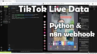 How to Get TikTok Live Data with Python and Send It to n8n Webhook