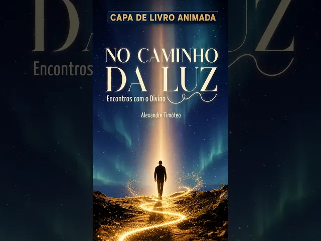 Capa animada do livro No Caminho da Luz, de Alexandre Tim&oacute;teo