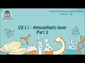 Sci G8 T1 U2 L1 Atmospheric layer Part 2