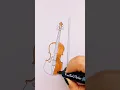 Transforming a Violin Sketch Into a Mesmerizing Masterpiece