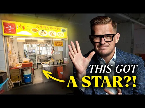 I Tried the WORLD’S CHEAPEST MICHELIN STAR RESTAURANT