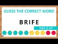 Scrambled Word Game Can You Unscramble These Words 5 Letters