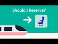 How to get a seat reservation Booking with Trainline