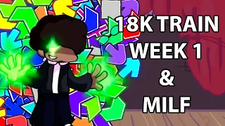 18k train week 1 u0026 milf 18keys clear friday night funkin mod