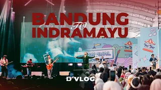 D'VLOG | Perjalanan D’MASIV Bandung - Indramayu | Suasana backstage sebelum manggung
