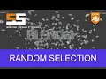 Random Select and Randomize Transform Blender Tutorial