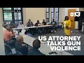 US Attorney addresses gun violence with Asheville community leaders