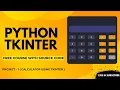 Calculator Using Tkinter Part - 1 Python GUI Tkinter Customtkinter