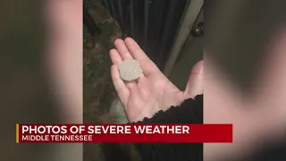 Alert Desk Hail reports in Middle Tennessee