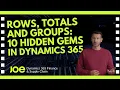 Rows Totals and Groups 5 of 10 Hidden Gems in Dynamics 365