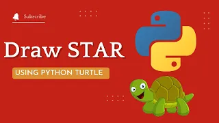 How to Draw a Star with Python Turtle in 3 Minutes