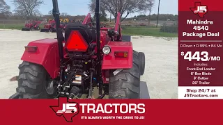 J5 Tractors - Mahindra 4540 Package Deal 10 12 21