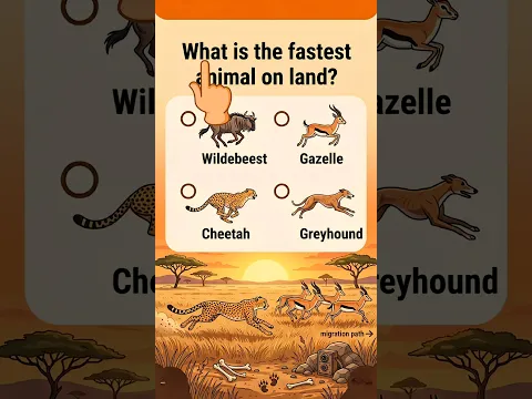 Only Geniuses Can Score 5/5 🤯 Animal & Geography Quiz! #geography #animals #shorts