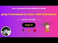 Master the grep Command in Linux Most Important grep Options for Beginners Cloud With Sam