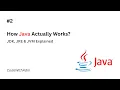 Java Series - Episode 2 How Java Actually Works JDK JRE JVM Explained