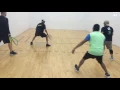 Racquetball doubles