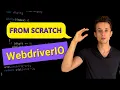 WebdriverIO - UI automation testing framework from scratch Tesla example