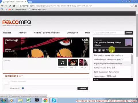 Download MP3 como baixar alguma musica no seu pc pelo palco mp3!!