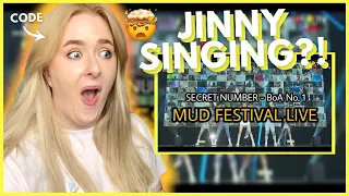 Download CODE/SN Stan Reacting to No.1 (by BoA) - SECRET NUMBER at MUD FESTIVAL LIVE | Hallyu Doing MP3