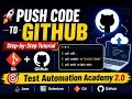 How to Push Code to GitHub Repository Step by Step Git GitHub for Beginners
