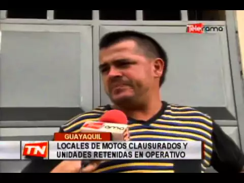 Locales de motos clausurados y unidades retenidas en operativo