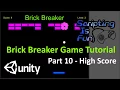 Unity Tutorial - Brick Breaker