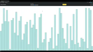 My CS50x final project - Sorting Visualizer