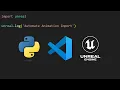 Unreal Engine Editor Scripting with Python part 10 Automating FBX Animation Imports with Python