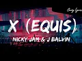 Download Lagu Nicky Jam x J. Balvin - X (EQUIS) | Lyrics Video Oficial | Prod. Afro Bros \u0026 Jeon