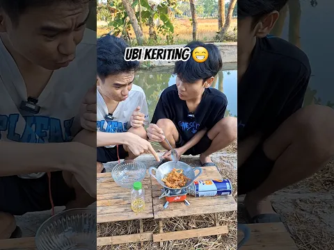 Singkong Parut tambah bon cabe