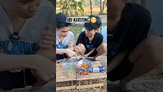Singkong Parut tambah bon cabe