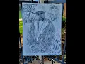 Pimp C Hand-Drawn Wall Art Hip-Hop Poster Home Decor