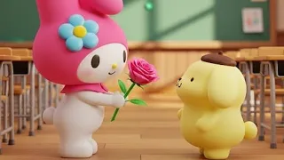 My Melody Heartbroken! Pompompurin Rejected Her Proposal 😢 | Sanrio Characters Drama