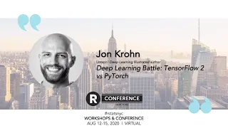 Dr Jon Krohn - Deep Learning Battle TensorFlow 2 vs PyTorch