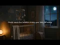 Baby Sleep Music 💤 Gentle Music Box Lullabies | 3 Hours, Dark Screen After 2 Minutes
