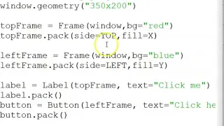 8 Tkinter Frames