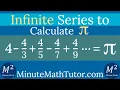 Infinite Series to Calculate Pi Day Minute Math
