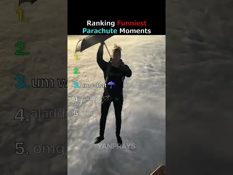 Ranking Funniest Parachute Moments