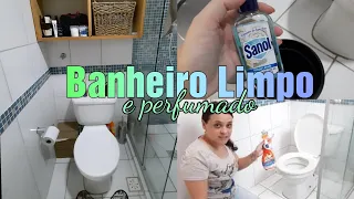 FAXINA PESADA NO BANHEIRO l PRODUTOS QUE EU USO Tathi Fulber