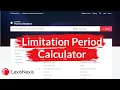 LexisNexis Practical Guidance Tutorial Limitation Period Calculator