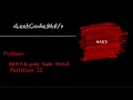 Equal Sum Grid Partition II LeetCode 3548 - Python
