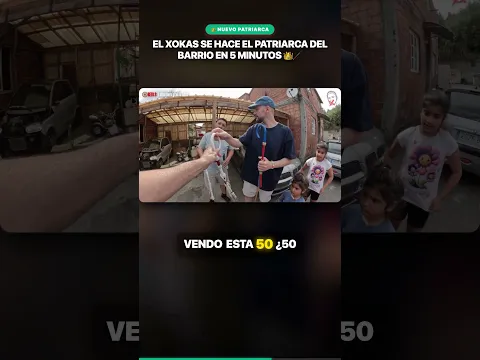 El Xokas se convierte en el patriarca del barrio en 5 minutos 👑🦯 #Xokas #ZazzaElItaliano #Viral