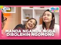 Lagu KOCAK!!! Amanda Manopo Ngamuk Karena Ngga Boleh Ngomong - MANDA CURHAT | EPS 29 PART 4