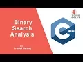 Binary Search Algorithm Code