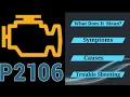 DTC P2106 Overview Throttle Actuator Control System - Forced Limited Power