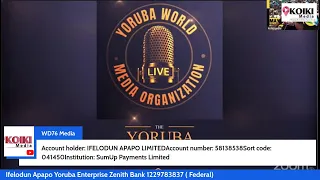 VISITATION TO ALAAFIN OF OYO PALACE IFELODUN APAPO OMO YORUBA WORLDWIDE 20TH JULY 2025 